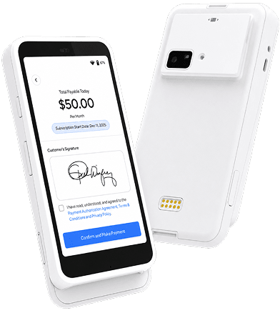 Denefits Terminal countertop payment device