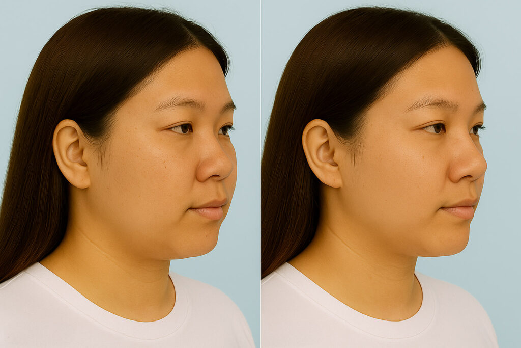 flat nose